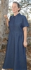 Ladies Dress Classic Button Front  in Denim, Linen all sizes