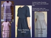 Ladies Everyday Dress with Gathered Skirt in Plaids or Prints all sizes