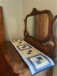 Handmade Custom Quilted Patchwork Table Runner or Topper