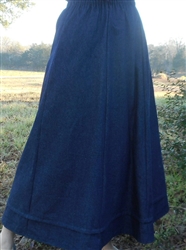 Custom hemline pleat