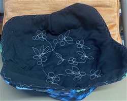 Handmade Casserole Carrier Hot Pad Bowl Cozy Large Blueberry