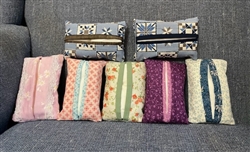 Handmade Tissue Wrap Cover for carrying tissues in your purse