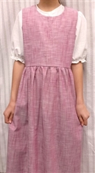 Girl Jumper with Gathered Skirt Manchester Berry cotton size 12 X-long