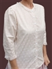 Ruffled Lace Trim Around Neckline