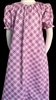 Girl Loungewear Dress Penelope Plaid Petal Cotton size M 7 8