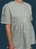 Maternity Blouse with Gathered Panel all sizes