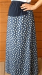 Maternity A-line Skirt in Cotton Prints all sizes