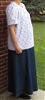 Maternity A-line Skirt in Denim, Twill, Linen, Polyester all sizes