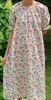 Girl Loungewear Summer Gown Dress Pretty Sweet Cream floral cotton size XL 14 16