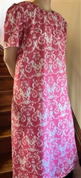 Ladies Nightgown Halle Rose Pink cotton size M 10 12
