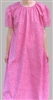 Ladies Nightgown Dark Pink floral cotton size 2X 26 28 tall