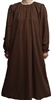 Ladies Nightgown solid brown cotton Flannel size L 14 16