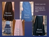 Girl 6 Gore Skirt Lt. Blue or Navy Denim, Khaki Twill & more S, M, L all sizes