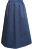 Girl A-line Skirt Sonoma Blue Twill poly/cotton size 4