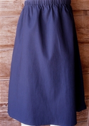 Girl A-line Skirt Navy Blue Twill cotton size 5