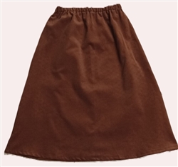 Girl A-line Skirt Brown Corduroy cotton size 10