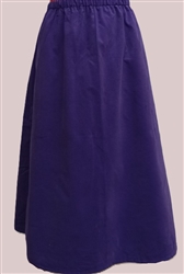 Girl A-line Skirt Purple Corduroy cotton size 14 Petite