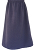 Ladies A-line Skirt  Gray Polyester size 2X 26 28