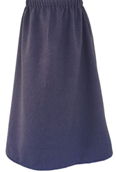 Ladies A-line Skirt  Gray Polyester size 2X 26 28
