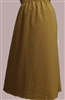 Ladies A-line Skirt for Work or Hiking Khaki Polyester Stretch size XL 18 20