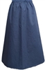 Ladies A-line Skirt Featured Fabric Sonoma Twill Blue or Khaki Custom all sizes