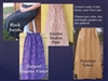 Ladies A-line Skirt Florals & Prints Custom all sizes