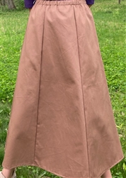Ladies 6 Gore Skirt Sienna Twill cotton size S 6 8 Petite