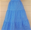 Girl Tiered Skirt in Featured Fabric Cotton Print all sizes