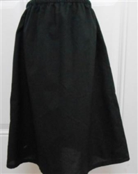 Slip Cotton Black lightweight Girl 10 ex-long