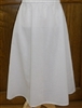 Girl Slip Cotton White lightweight size 6 X-long