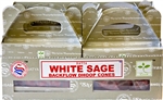 Wholesale Satya White Sage Backflow Cones 24 Cones Pack (6/Box)