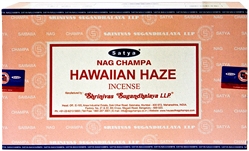Wholesale Satya Hawaiian Haze Incense 15 Gram Packs (12/Box)