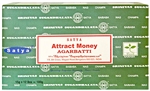 Wholesale Satya Attract Money Incense 15 Gram Packs (12/Box)