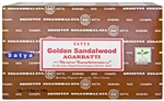 Wholesale Satya Golden Sandalwood Incense 15 Gram Packs (12/Box)