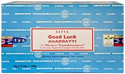 Wholesale Satya Good Luck Incense 15 Gram Packs (12/Box)