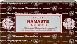 Wholesale Satya Namaste Incense 15 Gram Packs (12/Box)