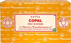 Wholesale Satya Copal Incense 15 Gram Packs (12/Box)