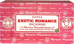 Wholesale Satya Exotic Romance Incense 15 Gram Packs (12/Box)