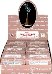 Satya Positive Vibes Cones 12 Cones Pack (12/Box)