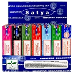 Wholesale Satya Wellness Series Incense Display 15 Gram Packs #1 (42/Packs)