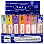 Wholesale Satya Wellness Series Incense Display 15 Gram Packs #2 (42/Packs)