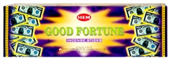Wholesale Hem Good Fortune Incense 8 Stick Packs (25/Box)