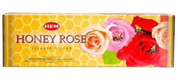 Wholesale Hem Honey-Rose Incense 8 Stick Packs (25/Box)