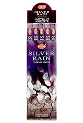Wholesale Hem Silver Rain Incense 8 Stick Packs (25/Box)