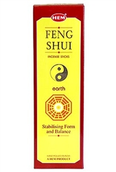 Wholesale Hem Feng Shui Earth Incense 8 Stick Packs (25/Box)