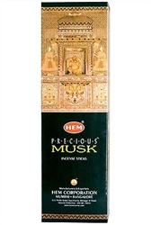 Wholesale Hem Precious Musk Incense 8 Stick Packs (25/Box)