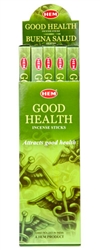 Wholesale Hem Good Health Incense 8 Stick Packs (25/Box)