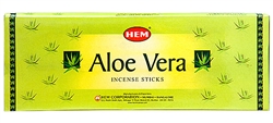 Wholesale Hem Aloe Vera Incense 20 Stick Packs (6/Box)
