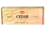 Wholesale Hem Cedar Incense 20 Stick Packs (6/Box)
