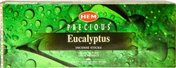 Wholesale Hem Precious Eucalyptus Incense 20 Stick Packs (6/Box)